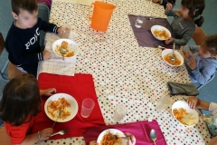Els alumnes de P3 a la classe