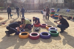 Jornada de bricolatge al pati